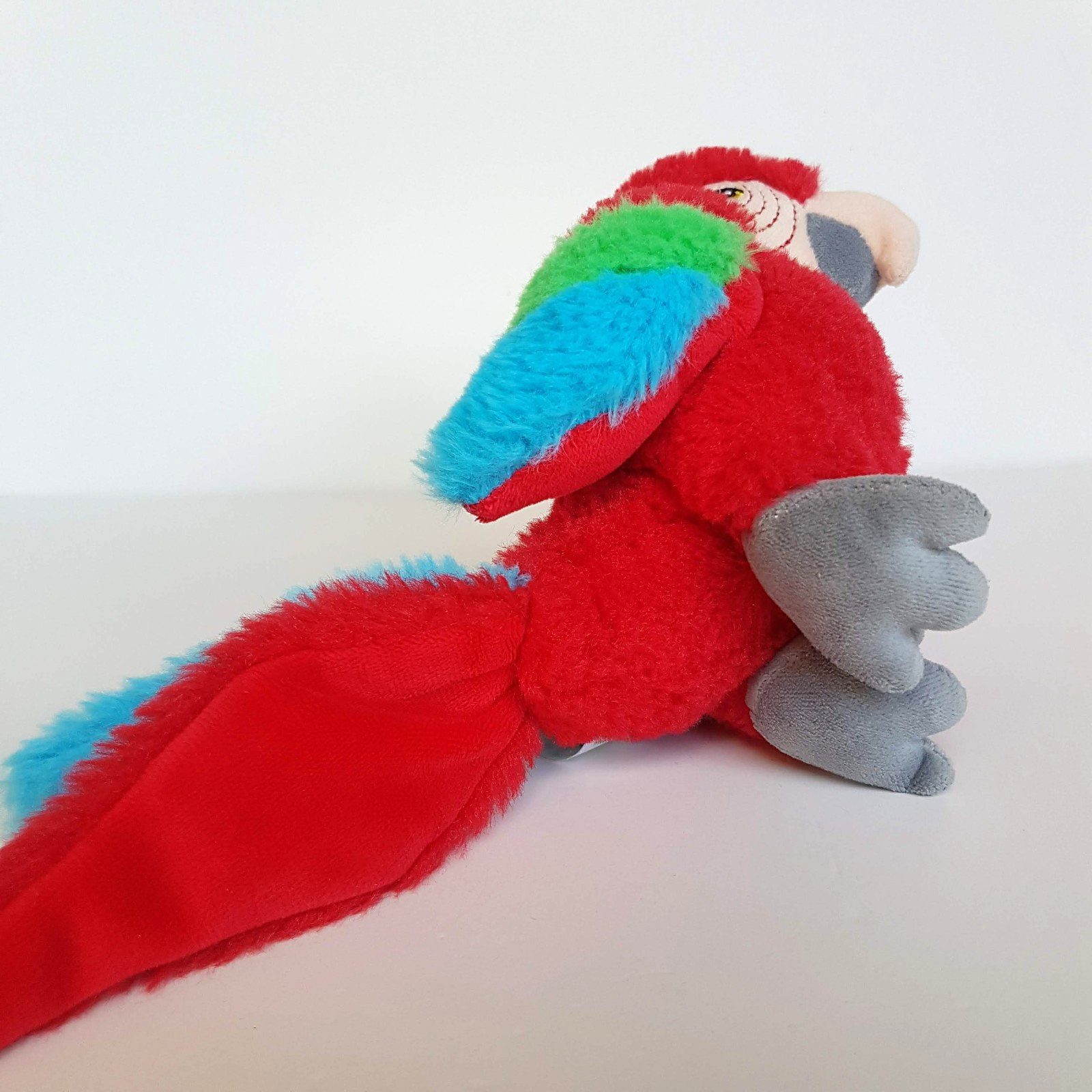 Keel RED PARROT MACAW 18cm Bird Stuffed Animal Soft Toy Red Cute Zoo Birds6