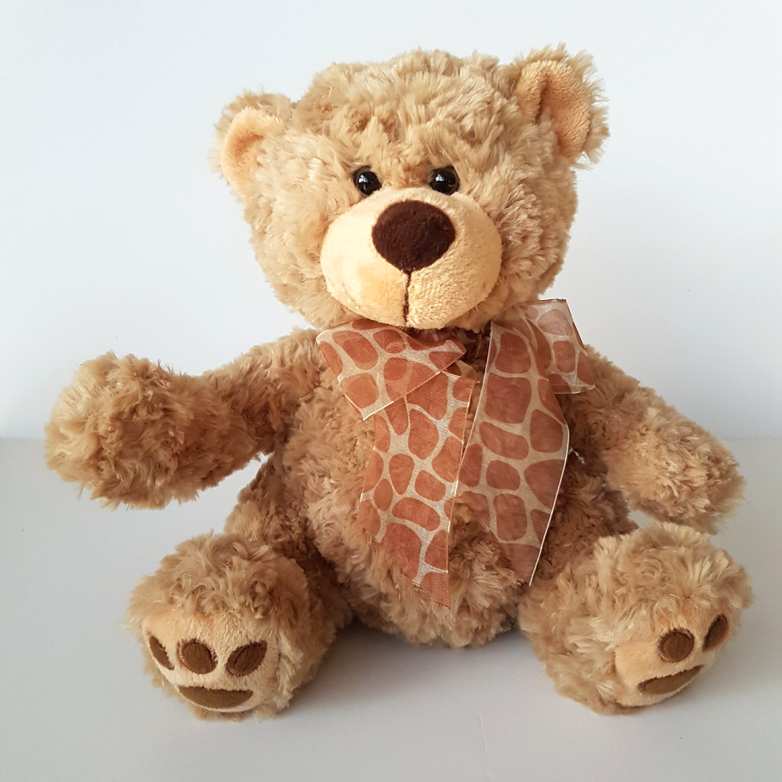 Soft Cuddles FREDDY TEDDY BEAR Beige 26cm Soft Toy Stuffed Animal Cuddly Cute2