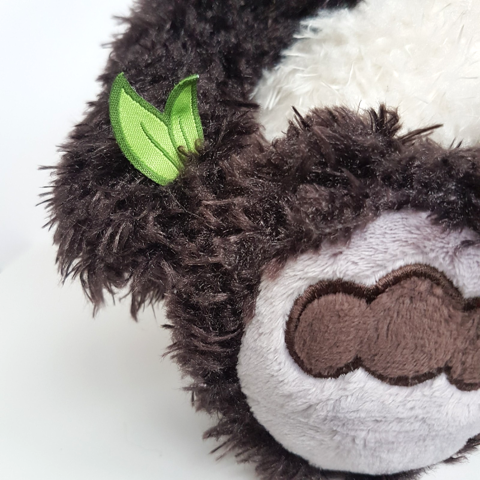 Nici PANDA Plush Brown White 38cm Stuffed Animal Soft Toy Cuddly Rare Bamboo7