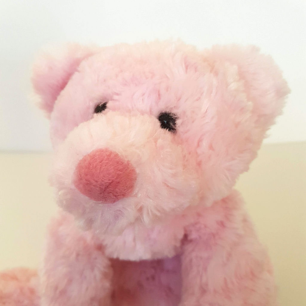 Lorraine Lea Linen HEATHER BEAR Pink Teddy Bear Plush Soft Toy Stuffed Animal7