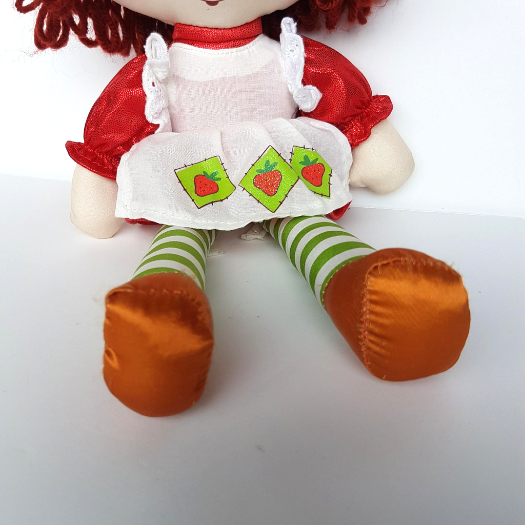 Strawberry Shortcake RAG DOLL 40th ANNIVERSARY Sparkle Glitter 36cm Soft Toy3