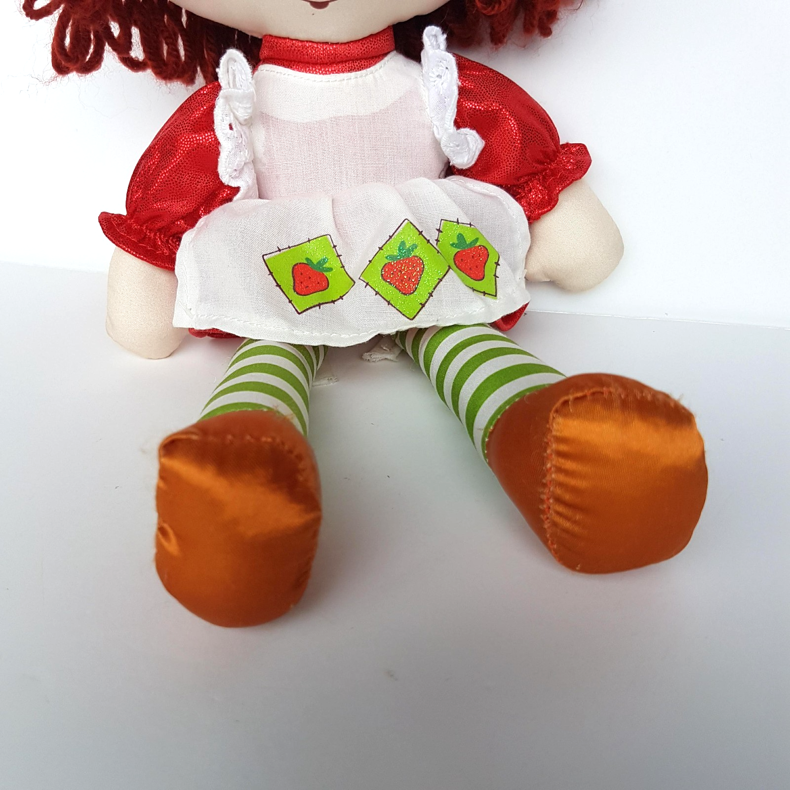 Strawberry Shortcake RAG DOLL 40th ANNIVERSARY Sparkle Glitter 36cm Soft Toy3