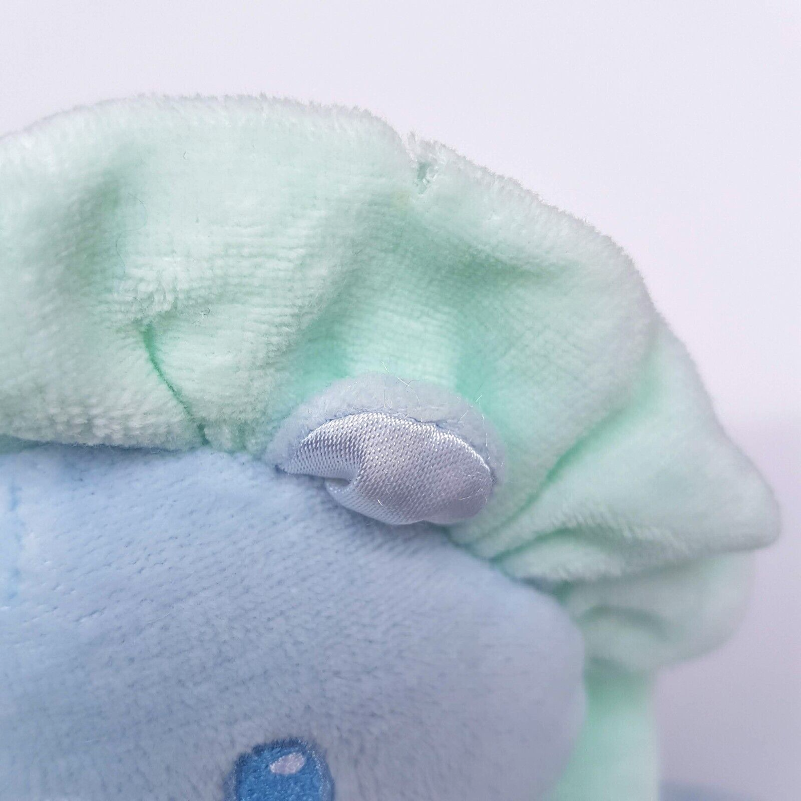 Vintage EDEN PASTEL LION Velour Baby Plush Stuffed Animal Lovey Rattle Soft Toy9