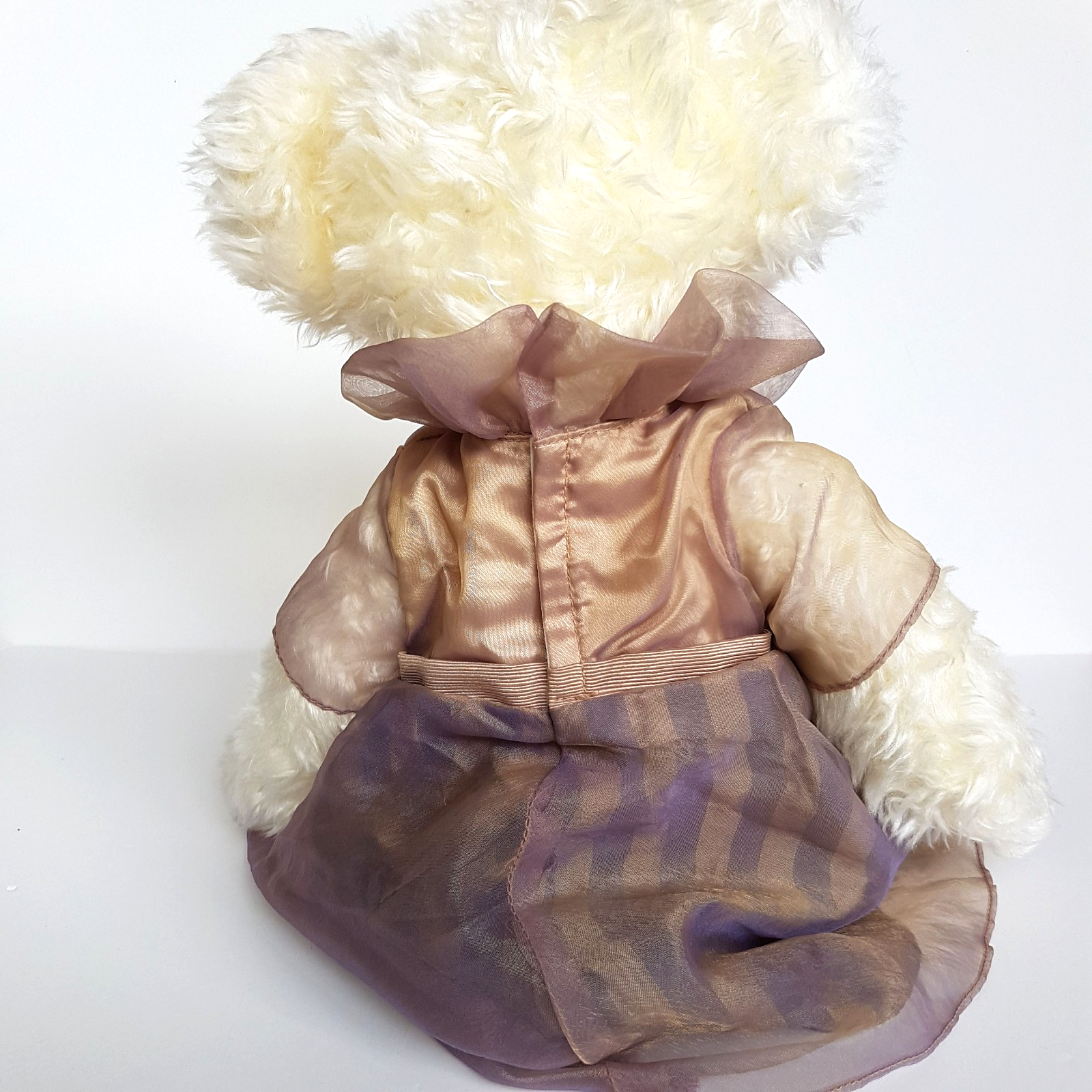 Russ CHLOE ROSE Teddy Bear 44cm Soft Toy Stuffed Animal Cute Dress Floppy Cuddly10