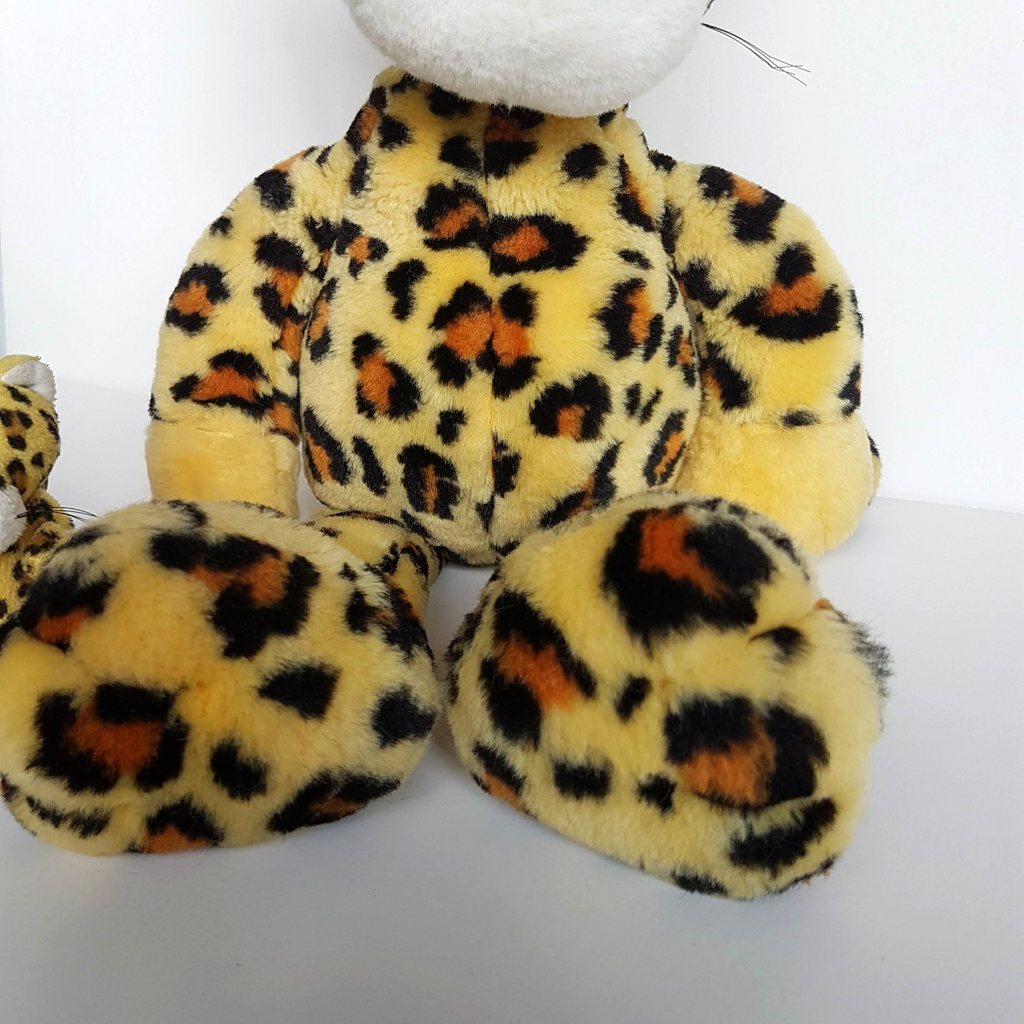Nici YELLOW JAGUAR Wild Cat Plush + KEYCHAIN Key Ring Stuffed Animal Soft Toy5