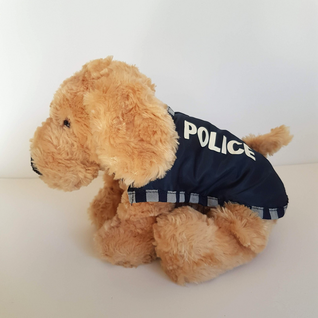 Tomfoolery BUFF VICTORIAN POLICE DOG Plush 19cm Labrador Stuffed Animal Soft Toy4