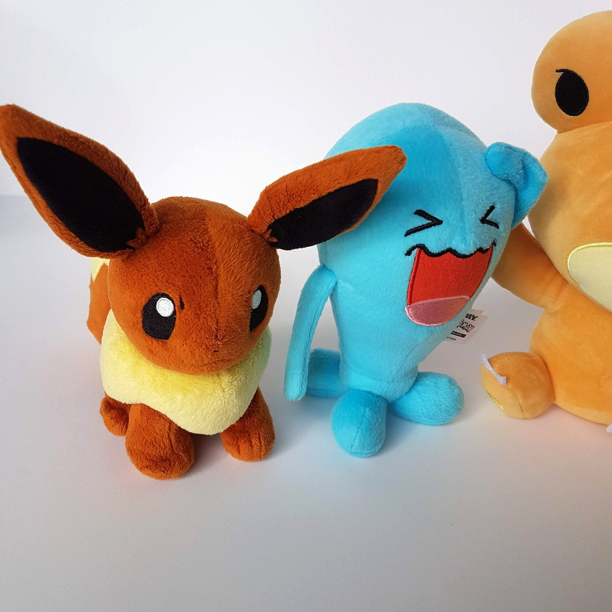 POKEMON PLUSH LOT Wombbuffet Pikachu Teddiursa Eevee Nintendo Soft Toy Game Toys1