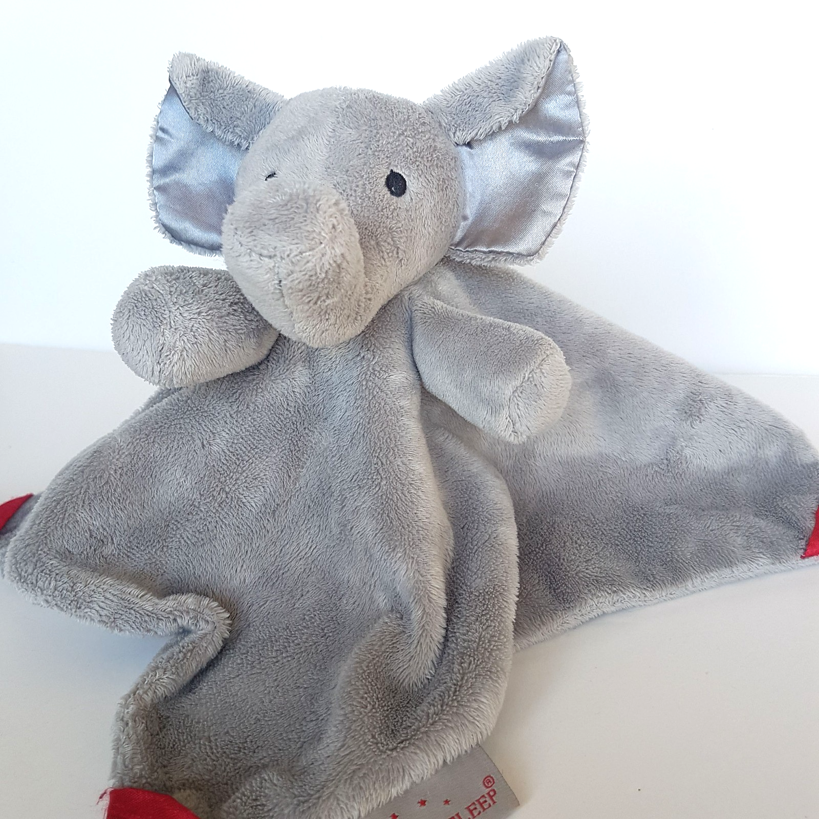 Save Our Sleep GREY ELEPHANT Lovey Plush Security Comforter Sleep Baby Soft Toy2