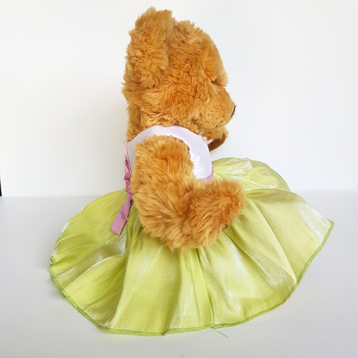 Rare Pumpkin Patch PATCH TEDDY Bear + Dress 34cm Plush Soft Toy Stuffed Animal5