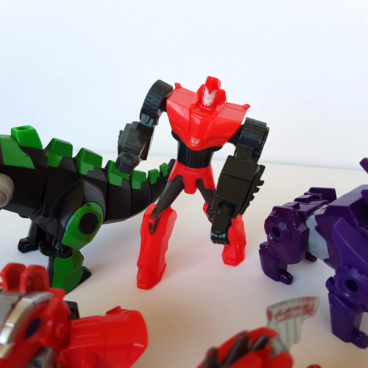TRANSFORMERS McDonalds Happy Meal Toys Action Figures Collectible Toy Lot Bundle4