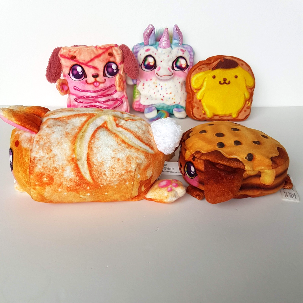 Cookeez Makery LOT Scented Unicorn Dog Rabbit Hello Kitty Plush Stuffed Soft Toy9