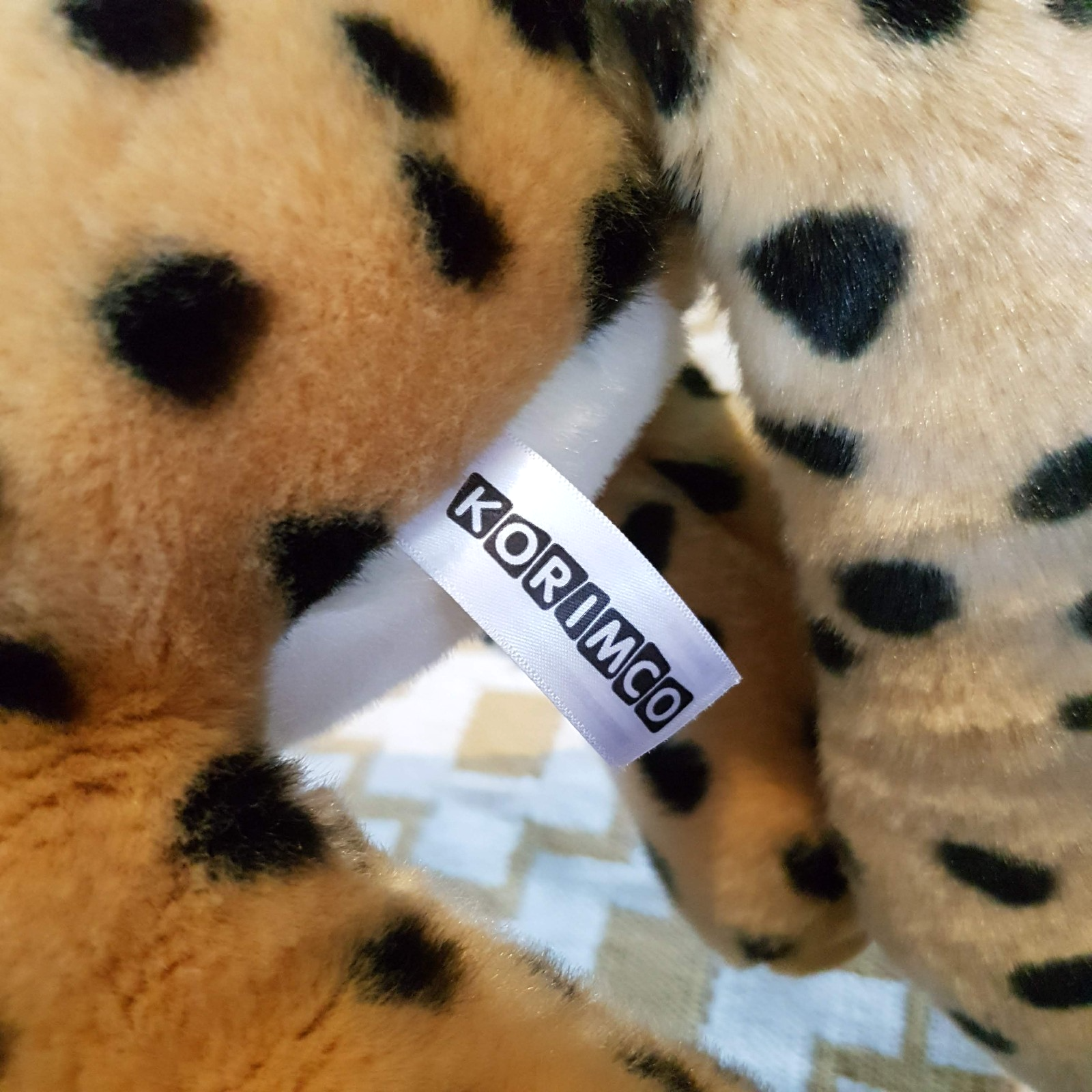 Large 63cm Long Korimco CHEETAH WILD CAT Plush Stuffed Animal Soft Toy Cuddly8