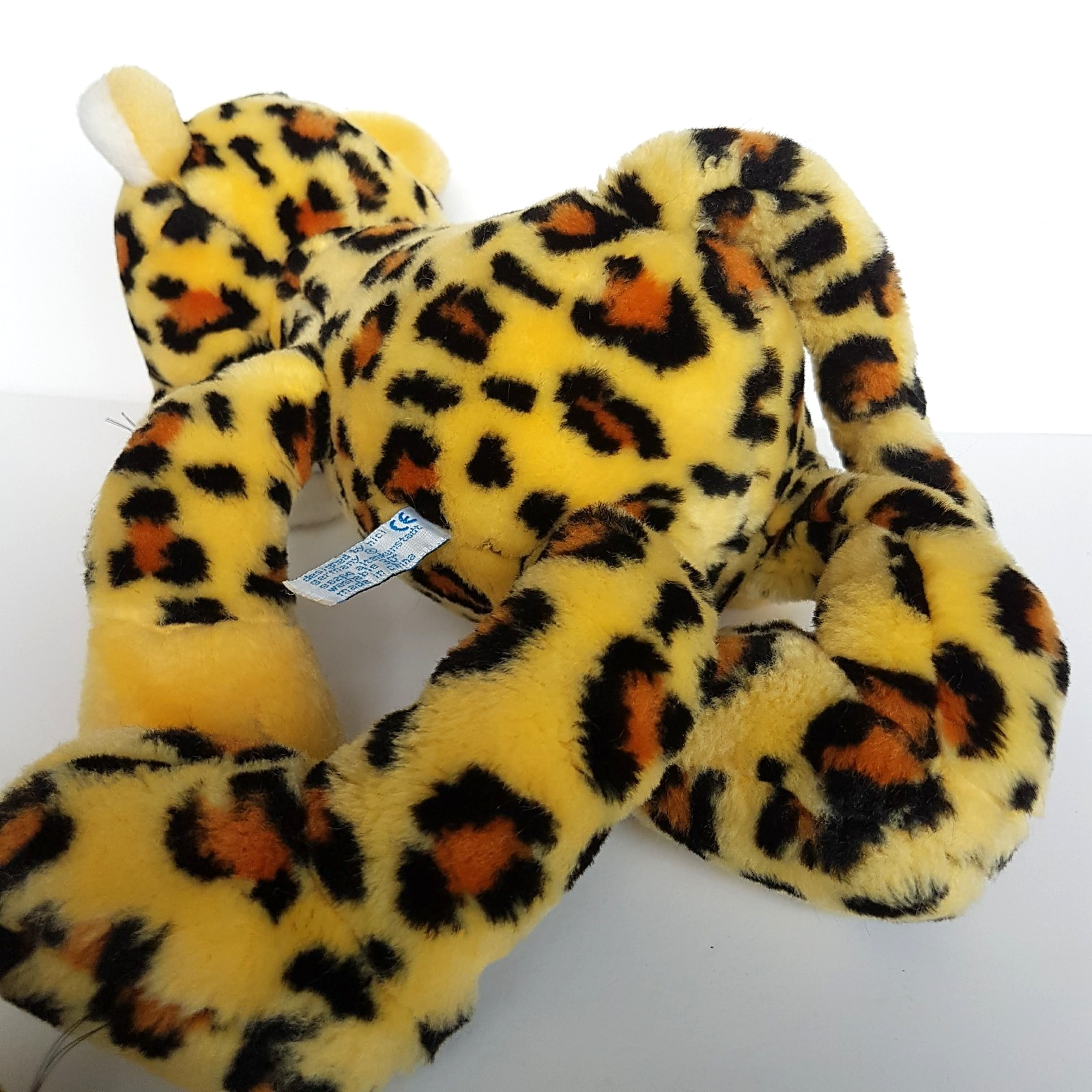 Nici YELLOW JAGUAR Wild Cat Plush + KEYCHAIN Key Ring Stuffed Animal Soft Toy14