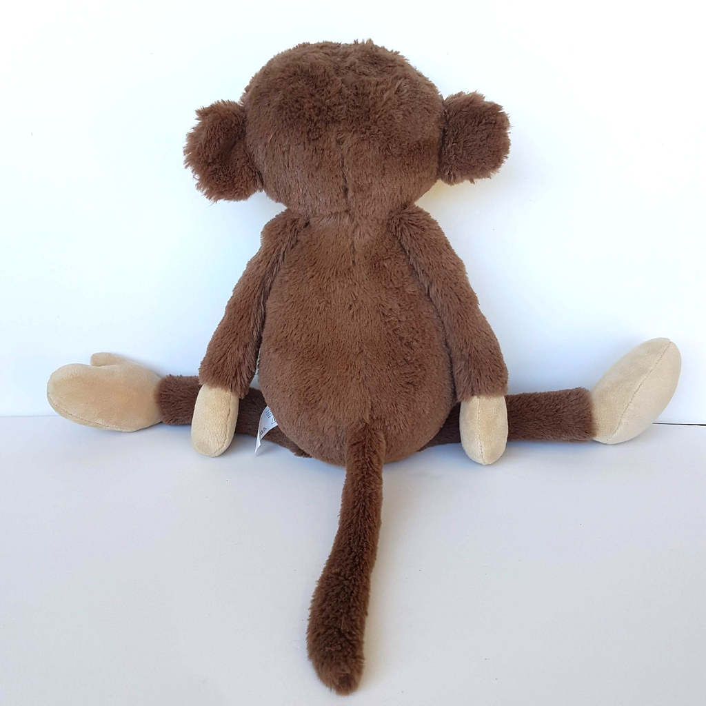 Ollie & Paige FLOPPY MONKEY 45cm Plush Stuffed Animal Soft Toy Brown Long Legs6