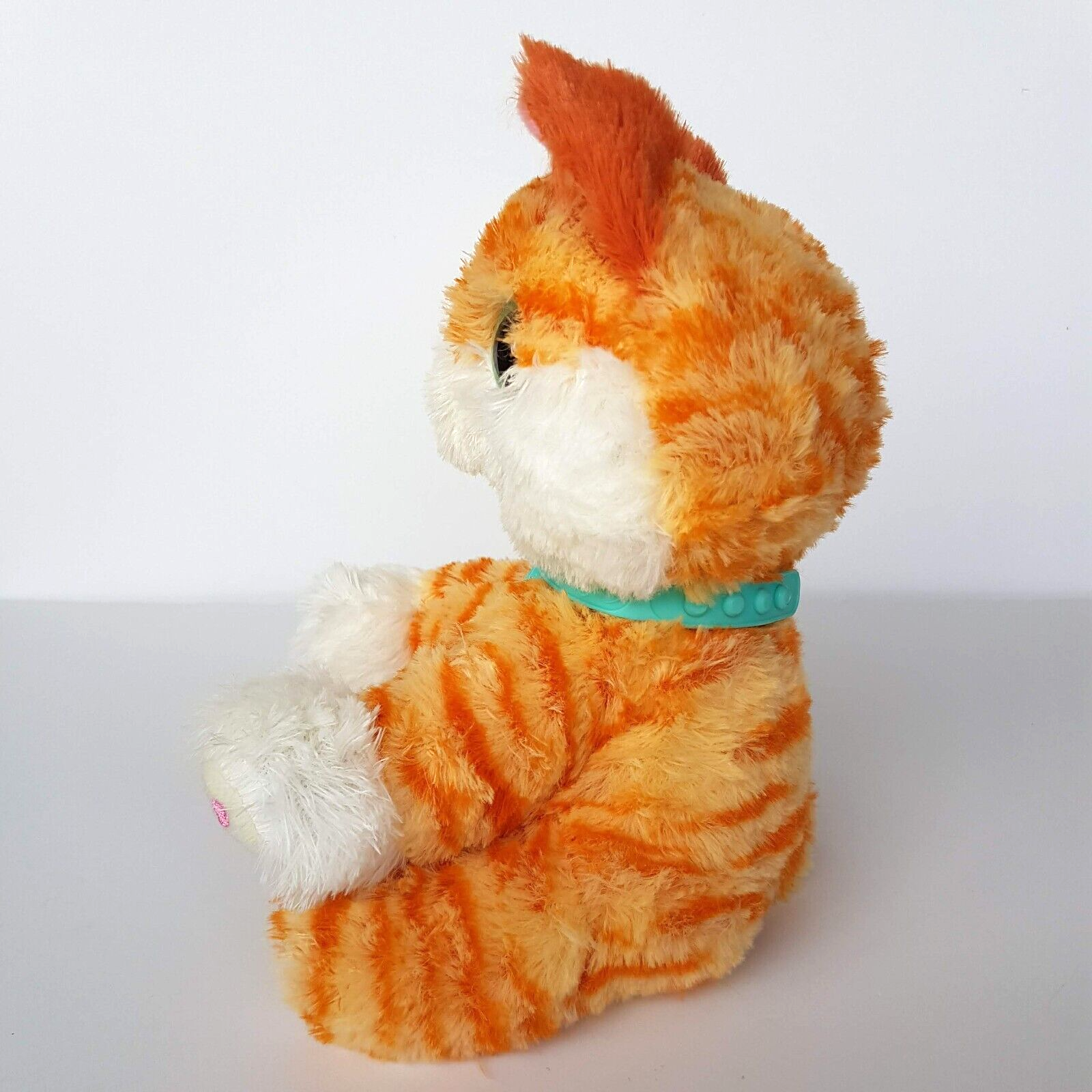 Scruff A Luvs GINGER CAT Collar Plush Orange White Stuffed Animal Soft Toy Moose5