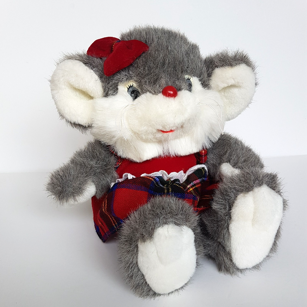 VTG Commonwealth CHRISTMAS MOUSE FAMILY Decoration Plush Soft Toy Stuffed Animal14