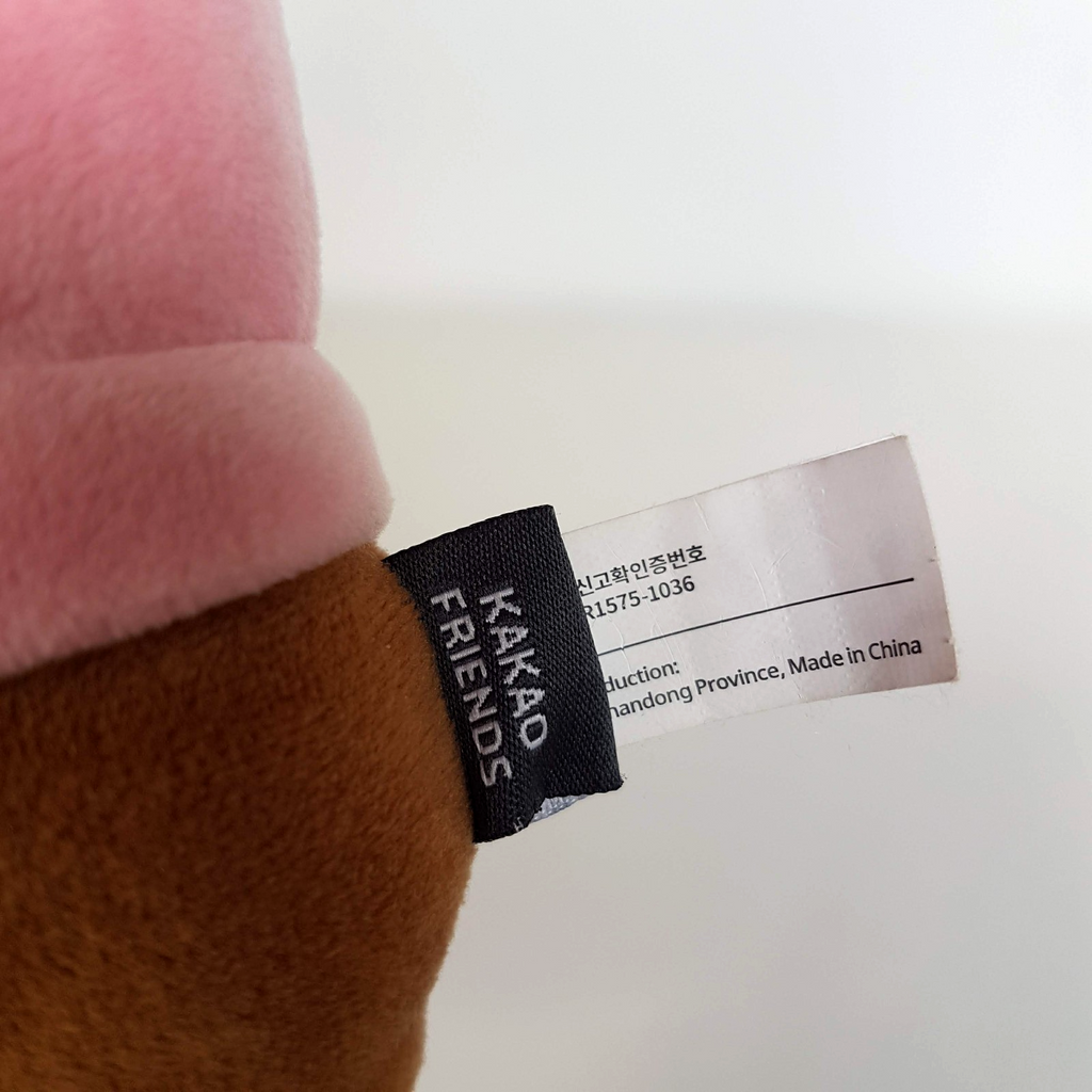 Kakao Friends PINK HOODIE CHOONSIK CAT Genuine 28cm Stuffed Animal Soft Toy CUTE6