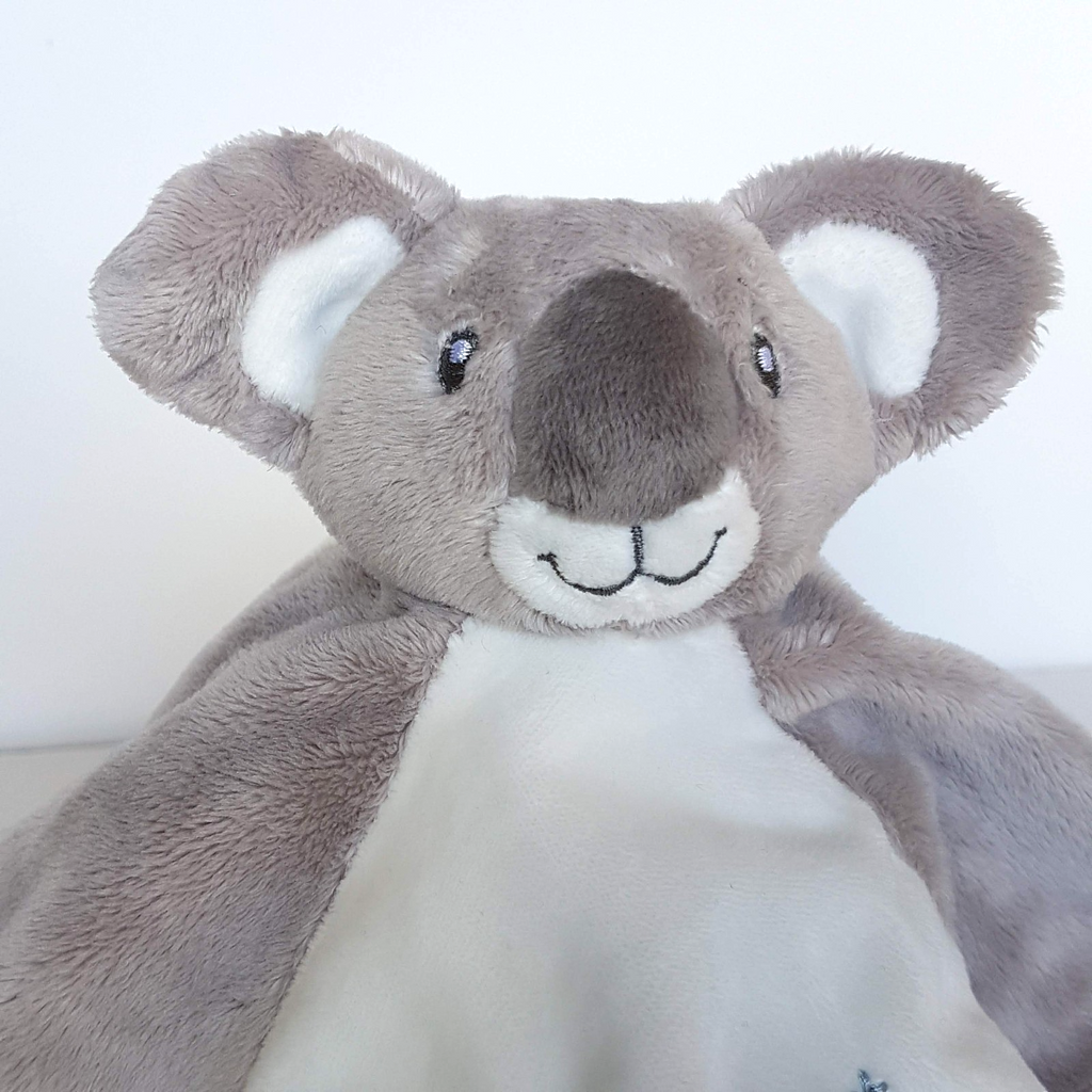 Jack & Jill KOALA Grey Rattle Lovey Plush Security Comforter Sleep Cute Soft Toy1