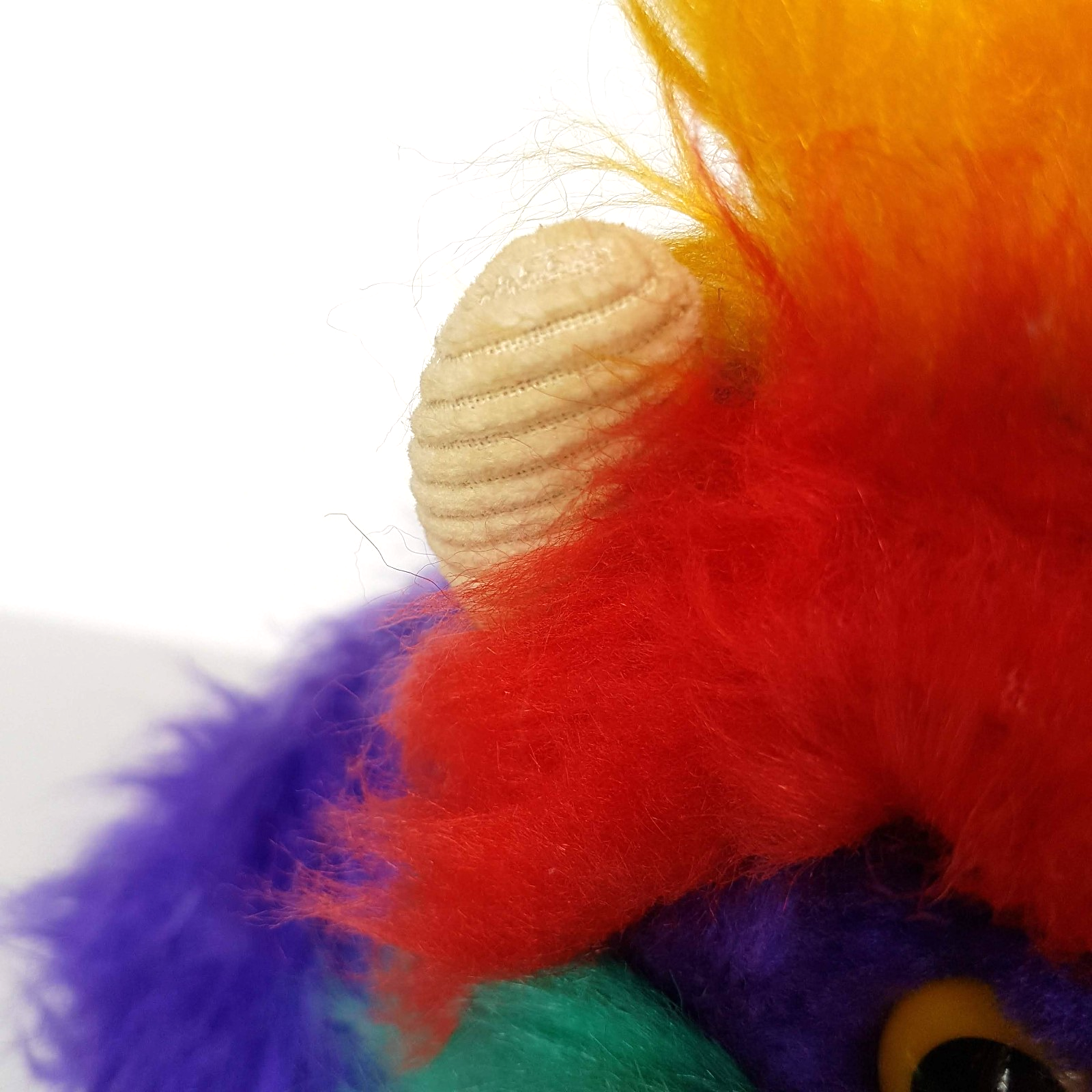 VTG My Pet Monster RARK 1986 Plush Puppet Stuffed AMTOY Soft Toy NO HANDCUFFS13