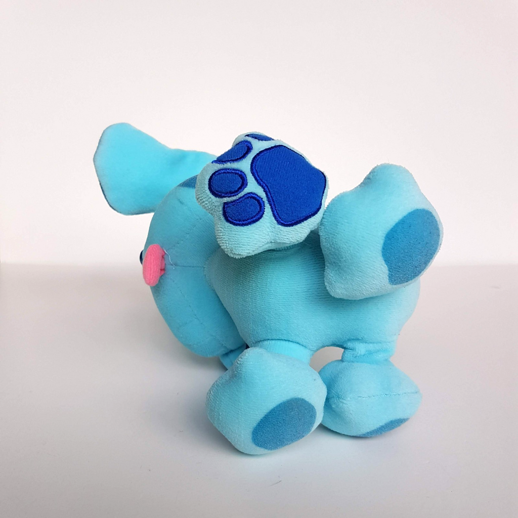 Eden Velour BLUE'S CLUES BLUE DOG Vintage Plush 19cm Stuffed Animal Soft Toy8