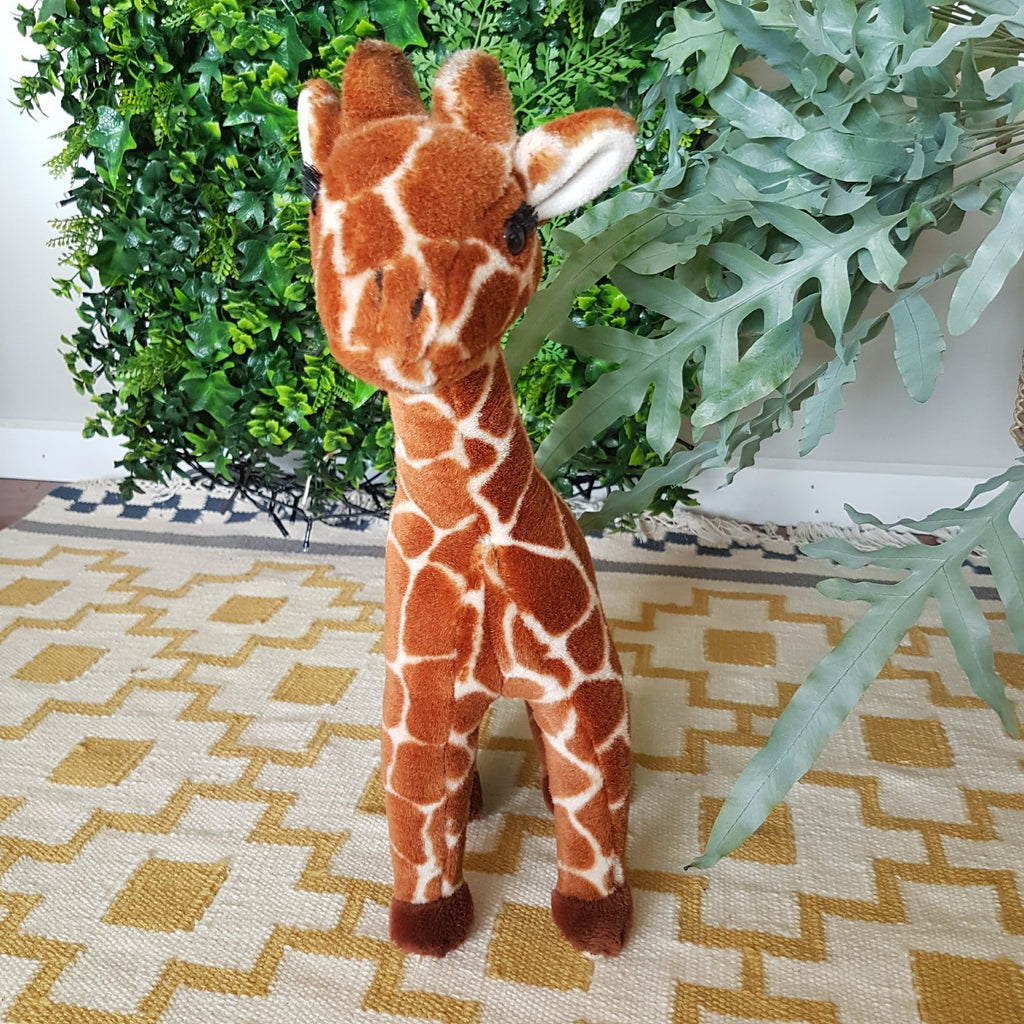 Tomfoolery GIRAFFE Plush Stuffed Animal 43cm Safari Zoo Soft Toy Cute Spotty Toy3