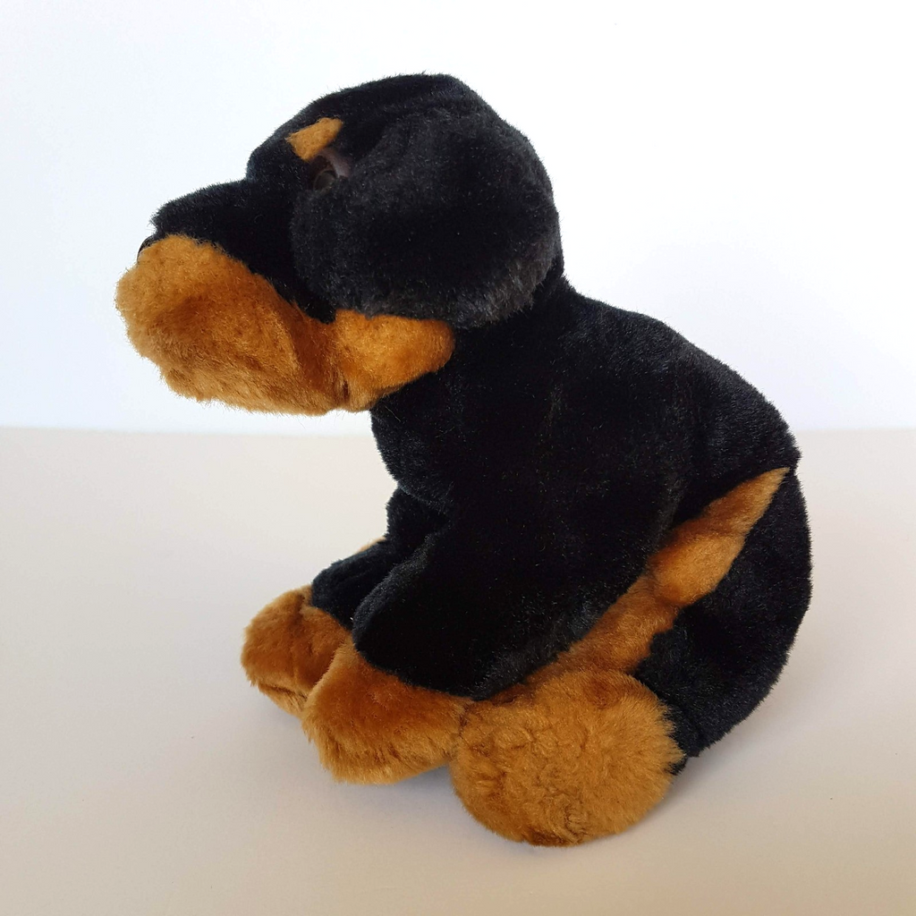 ROTTWEILER PUPPY DOG Plush Small Floppy SUPER Soft Toy Cuddly Stuffed Animal2