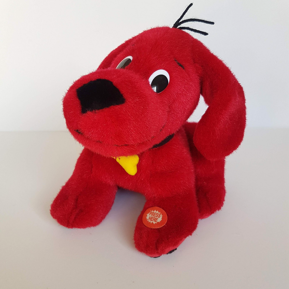 Clifford The Big Red Dog ANIMATED Sound Plush Barks Ears Flap Stuffed Animal Toy0