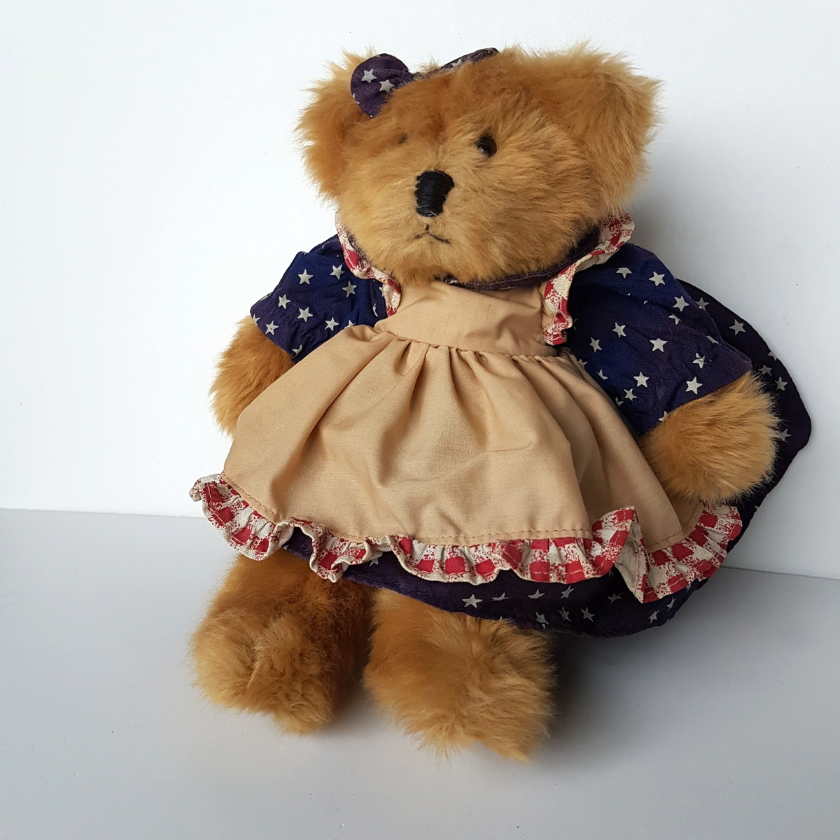 Russ AMELIA Teddy Bear Plush 28cm Star Dress Stuffed Animal Soft Toy Clothes Bow1
