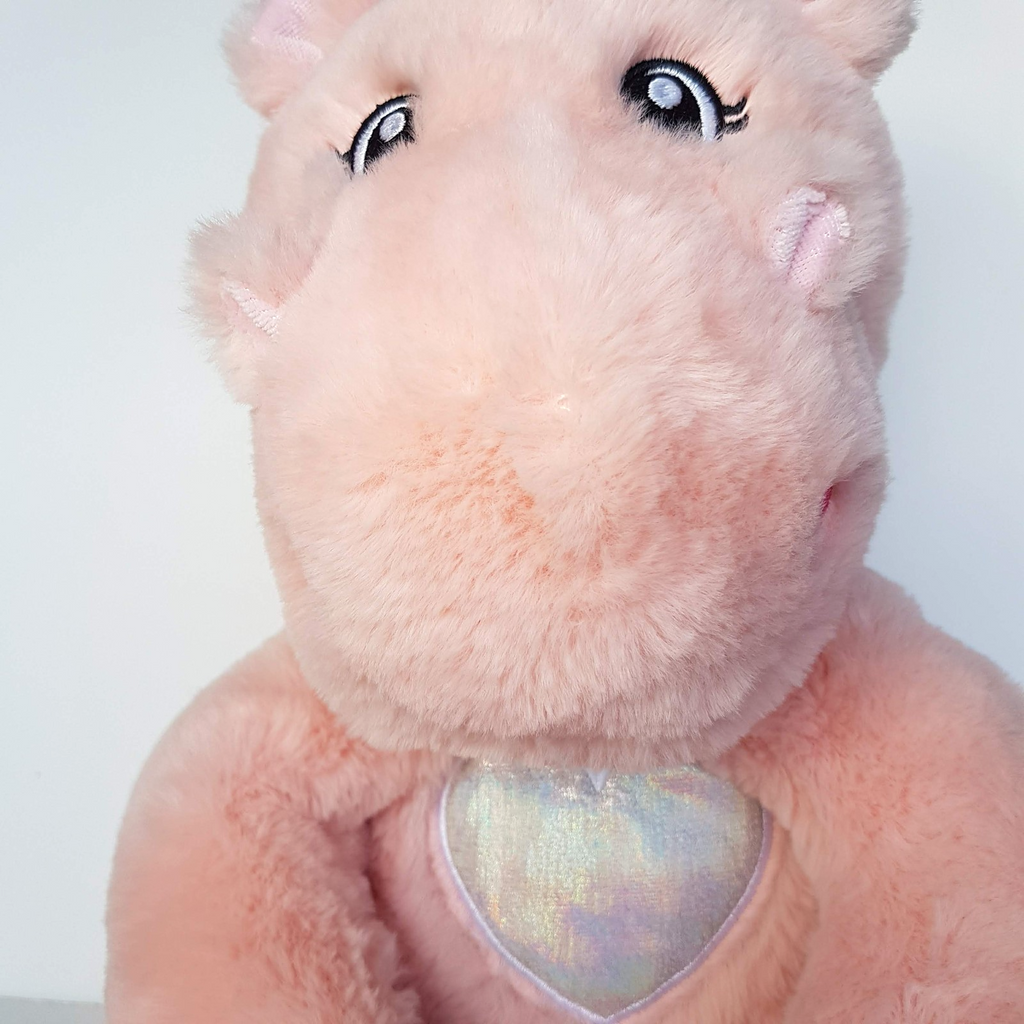 Carried Away HIPPO Plush BACKPACK Kids Bag 37cm Soft Toy School Stuffed Animal2