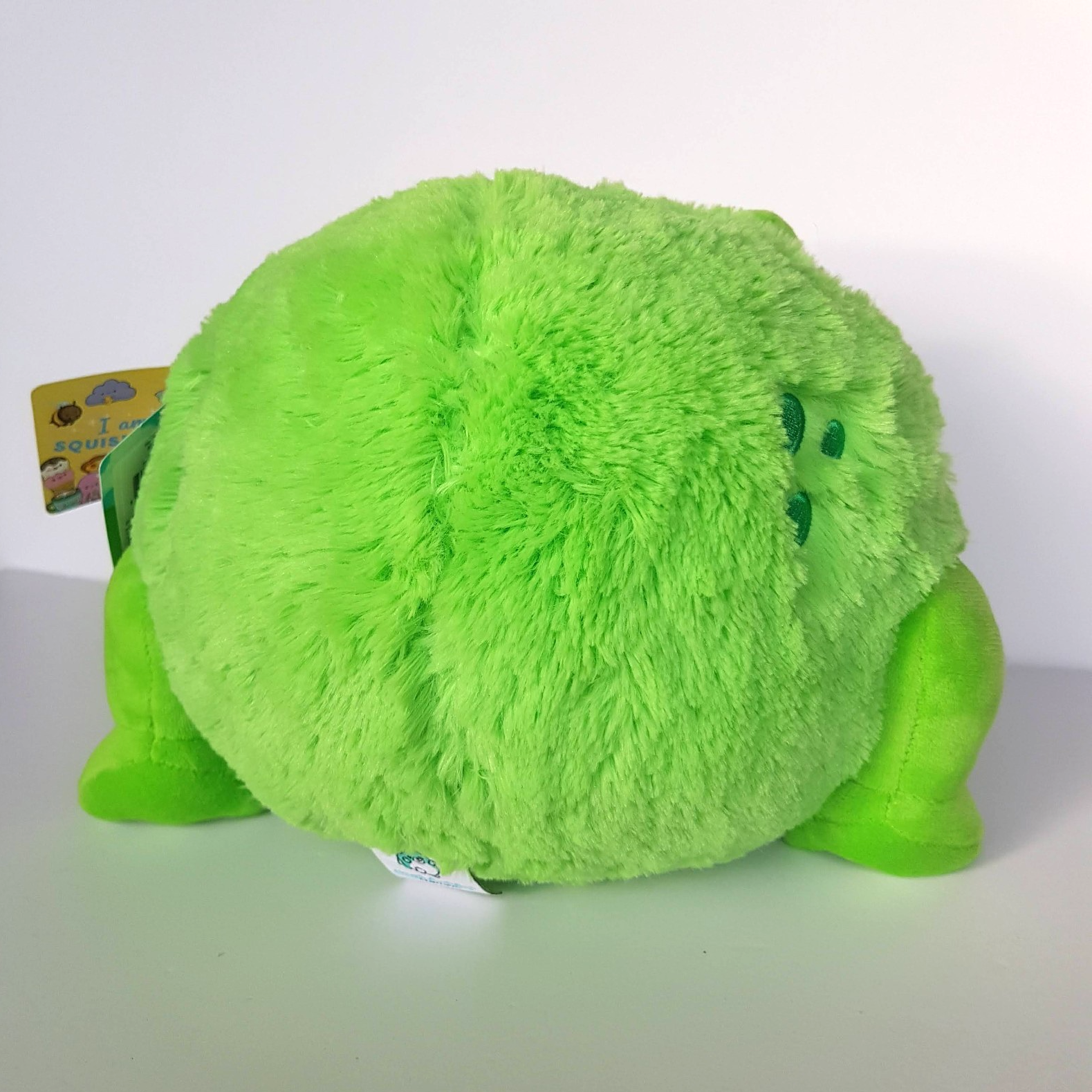 Cuddle Barn SQUISHABLE FROG Green Froggie Plush Goals Soft Toy Stuffed Animal5