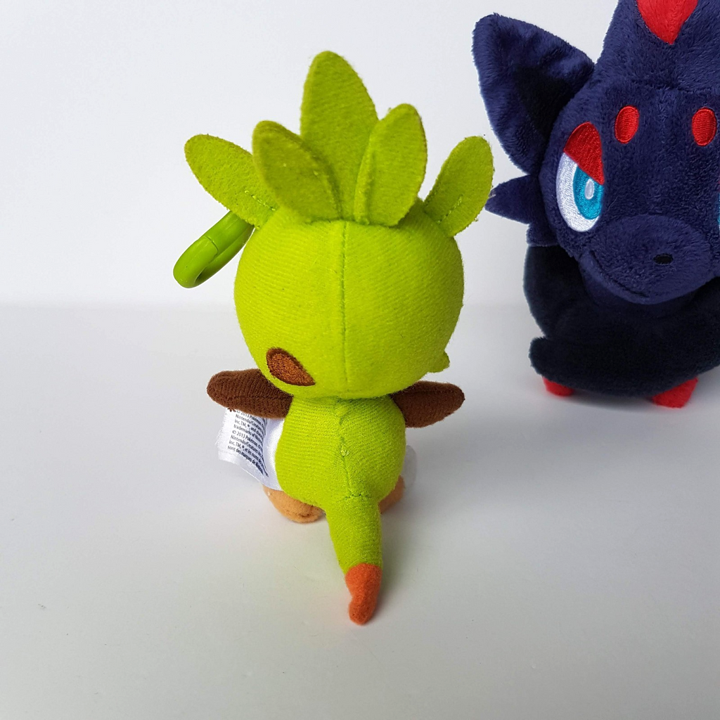 Pokemon CHESPIN ZORUA EEVEE Plush KEYCHAIN Toys Gaming Nintendo Soft Toy Bundle14