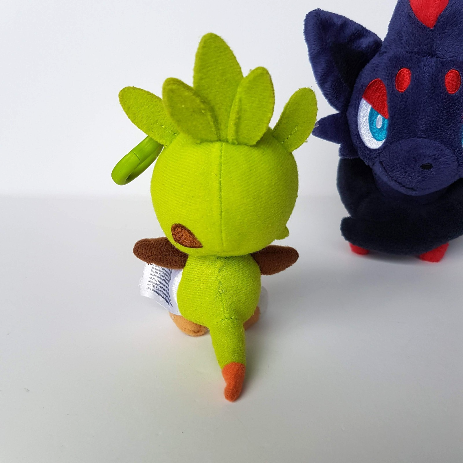 Pokemon CHESPIN ZORUA EEVEE Plush KEYCHAIN Toys Gaming Nintendo Soft Toy Bundle14