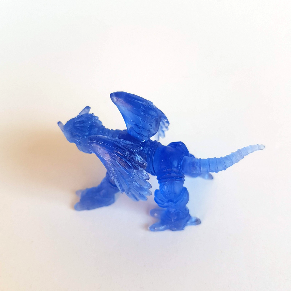 Digimon Digital Monsters ANCIENTGREYMON 2002 Blue 2cm Mini Figure H-T Bandai3