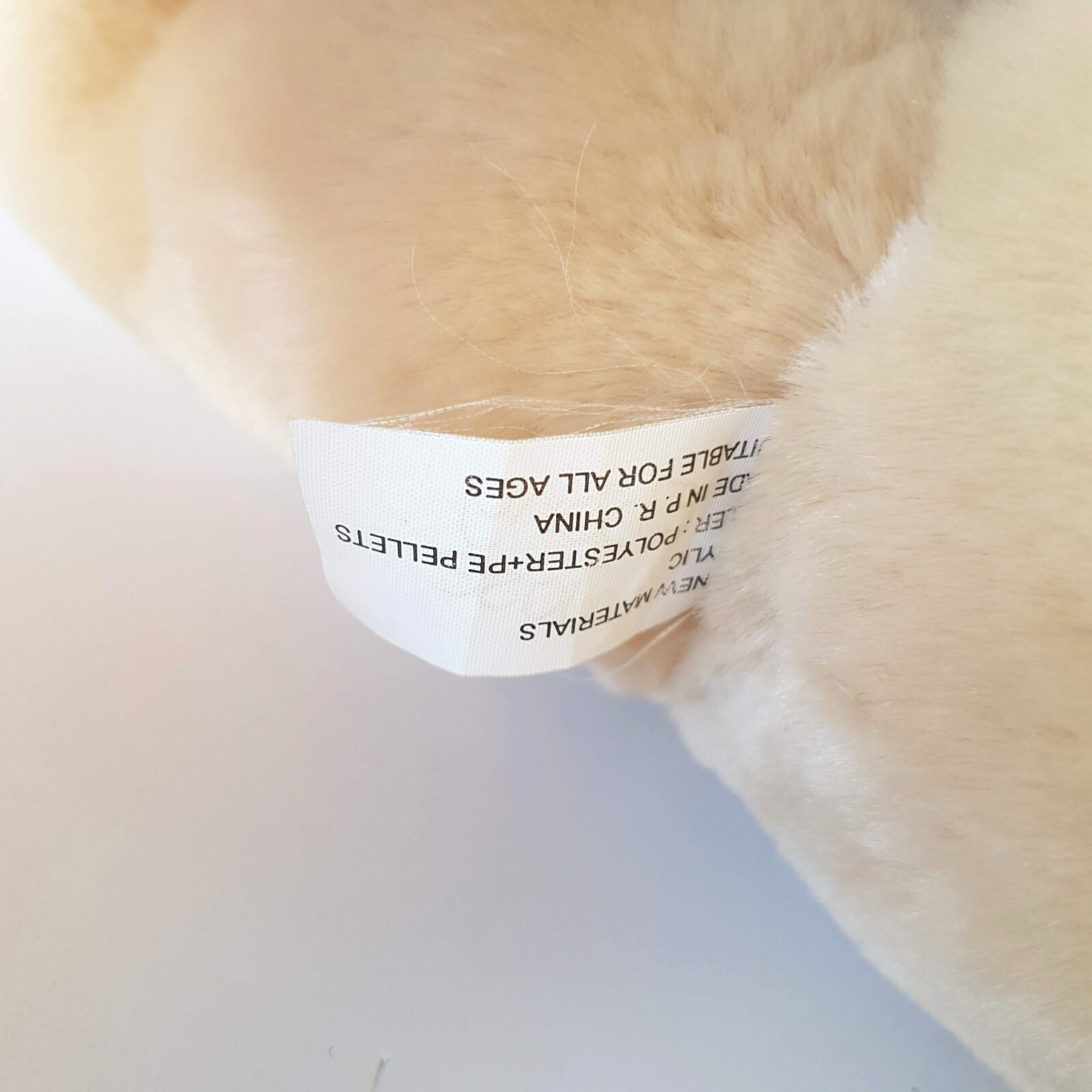 Teddy Bear MUM & BABY BEAR Plush Cream Stuffed Animal Super Soft Toy Tartan Bow6