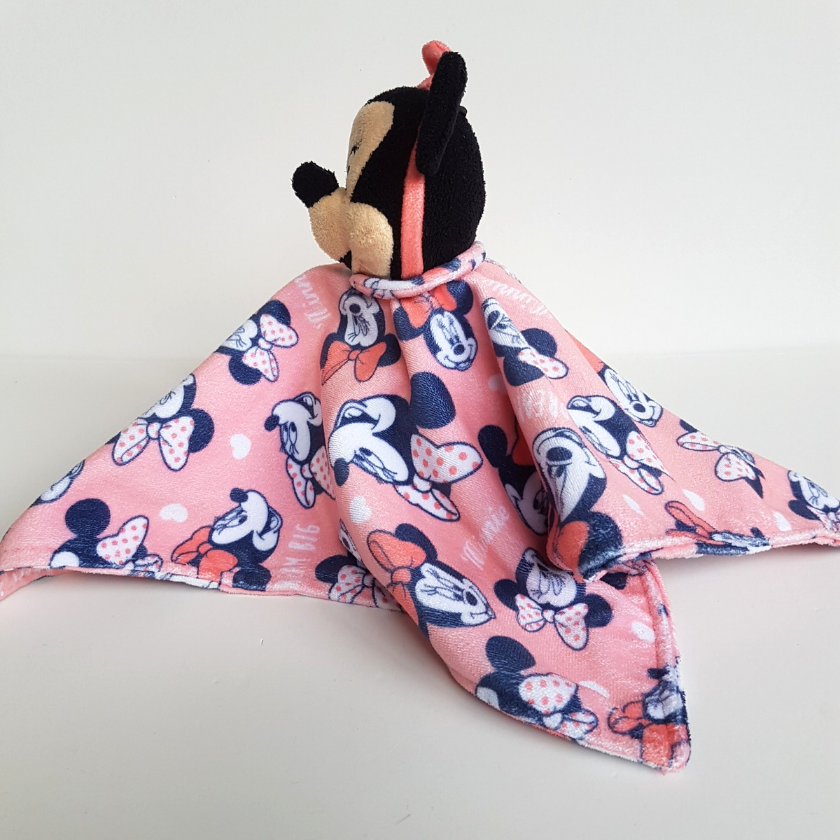 Disney MINNIE MOUSE Lovey Security Comforter Sleep Soother Baby Soft Toy3
