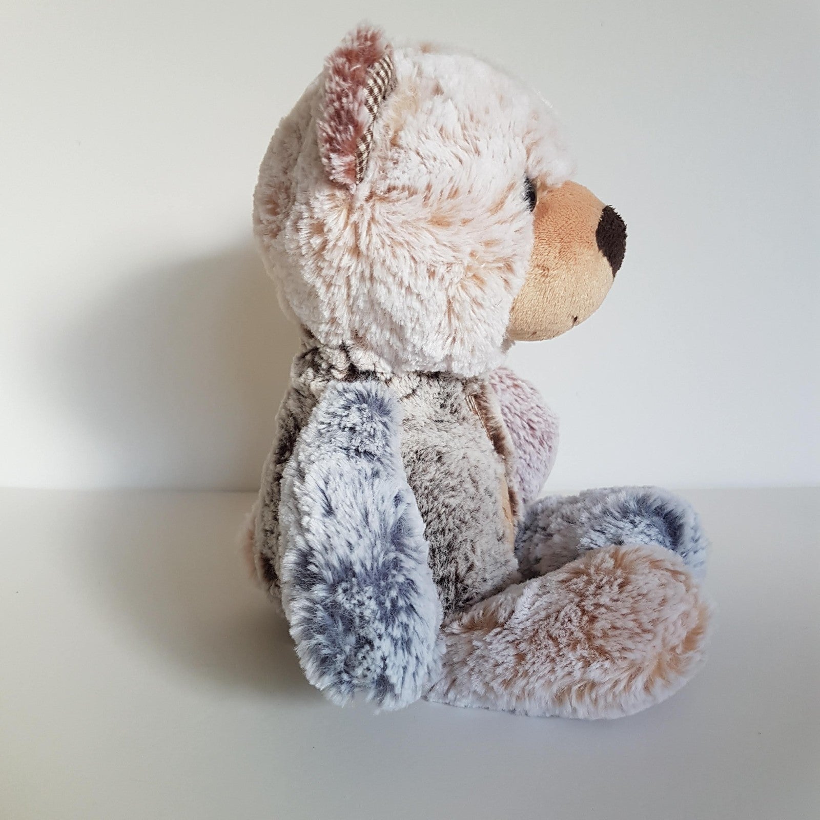 Korimco BUTTONS TEDDY BEAR Plush 28cm Stuffed Animal Cute Soft Toy Frosted Fur1
