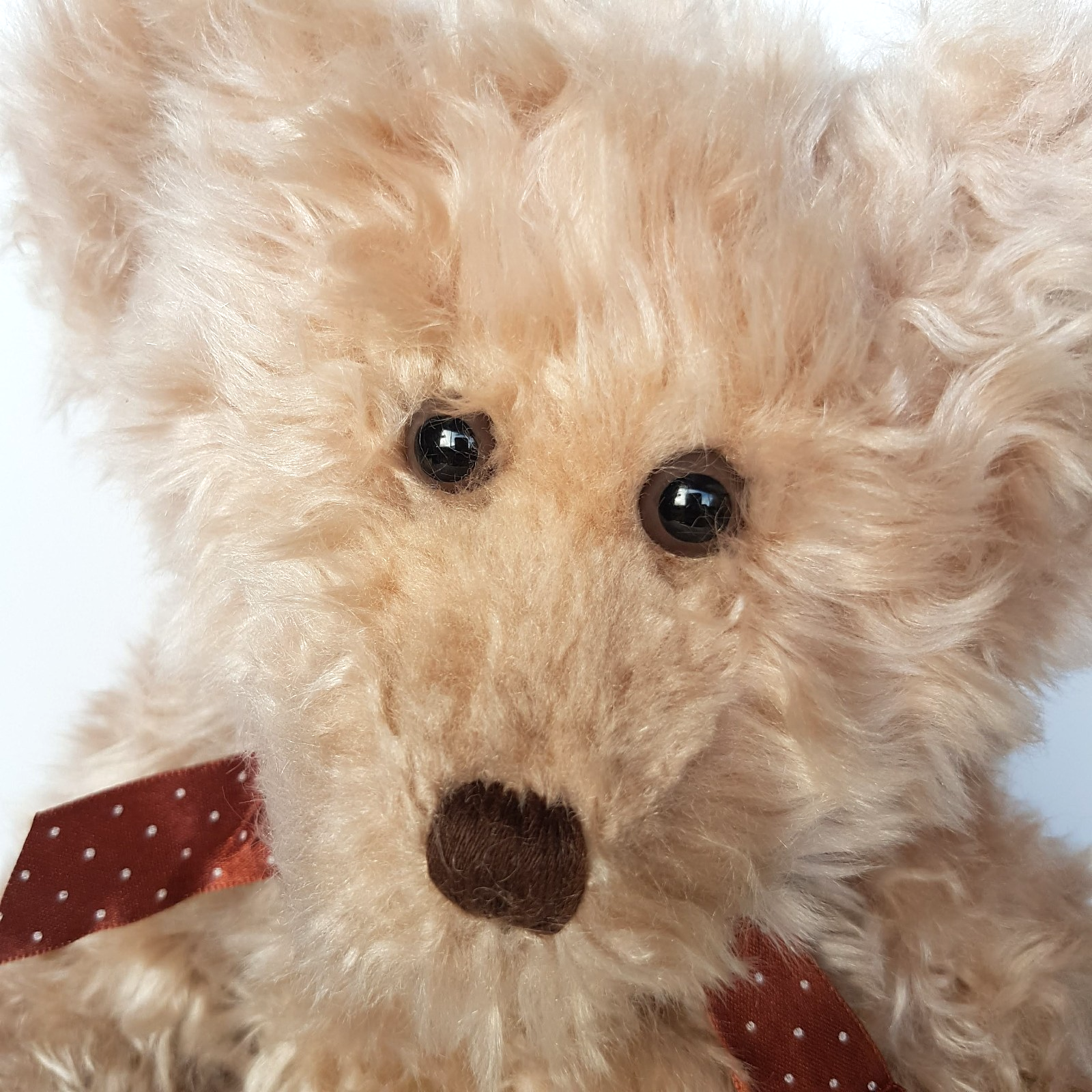 Russ RADCLIFFE BEAR Teddy 27cm Beige Tan Scruffy Plush Stuffed Animal Soft Toy4