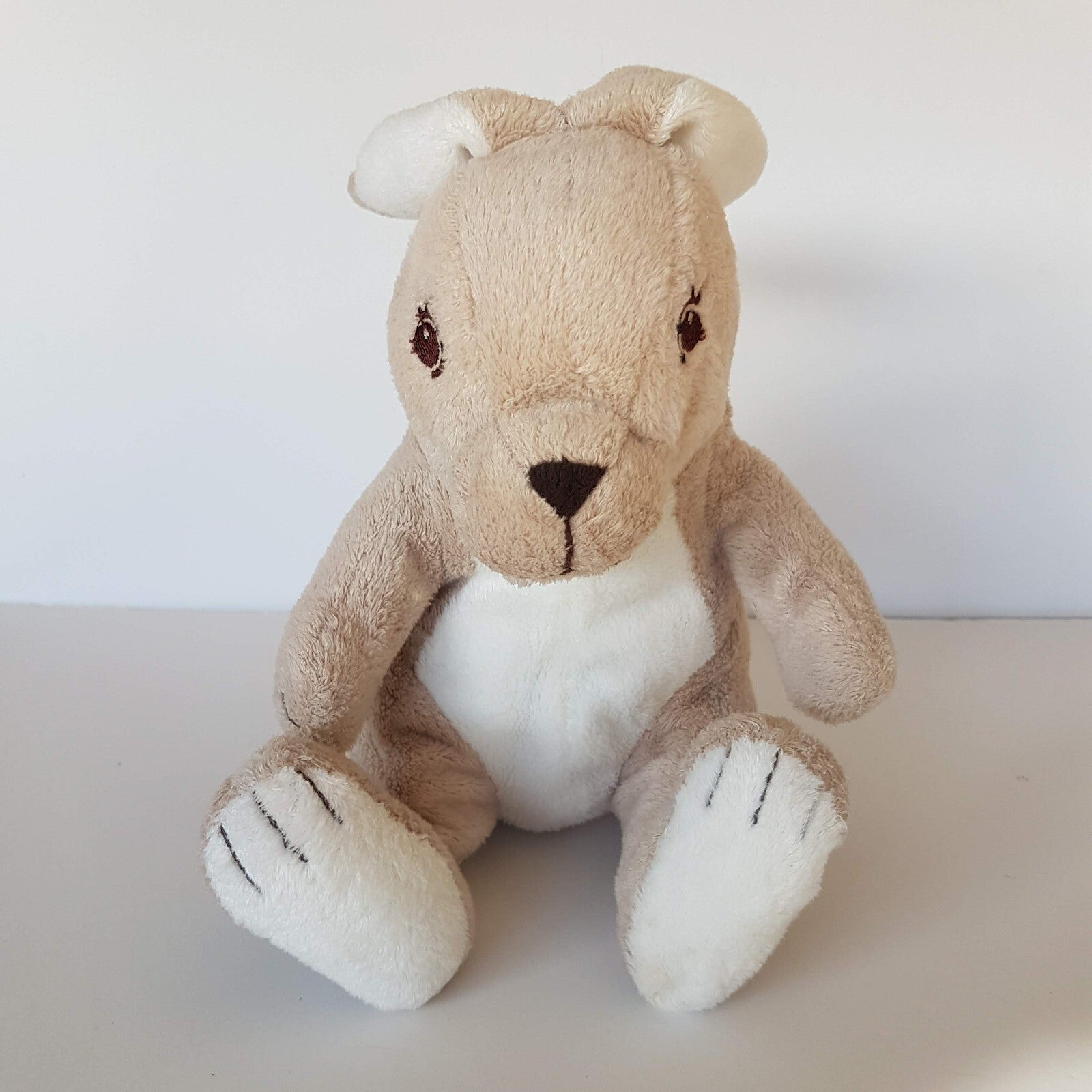 Ikea GOSIG KANIN Bunny Rabbit Grey Sitting Plush Stuffed Animal 21cm Soft Toy3