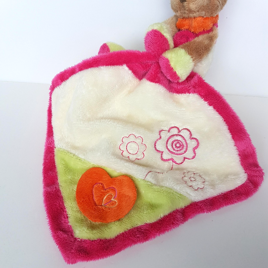 Toodo BUNNY RABBIT Baby Lovey Comforter Security Blanket Soft Toy Stuffed Animal2