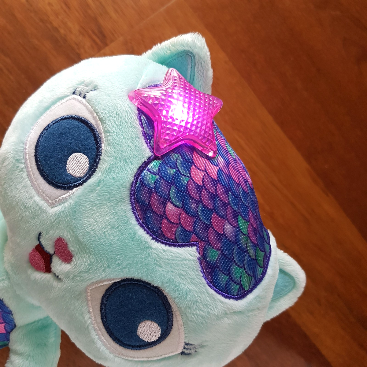 Gabby's Dollhouse TALKING MERCAT Plush 35cm Light Sound Stuffed Animal Soft Toy3
