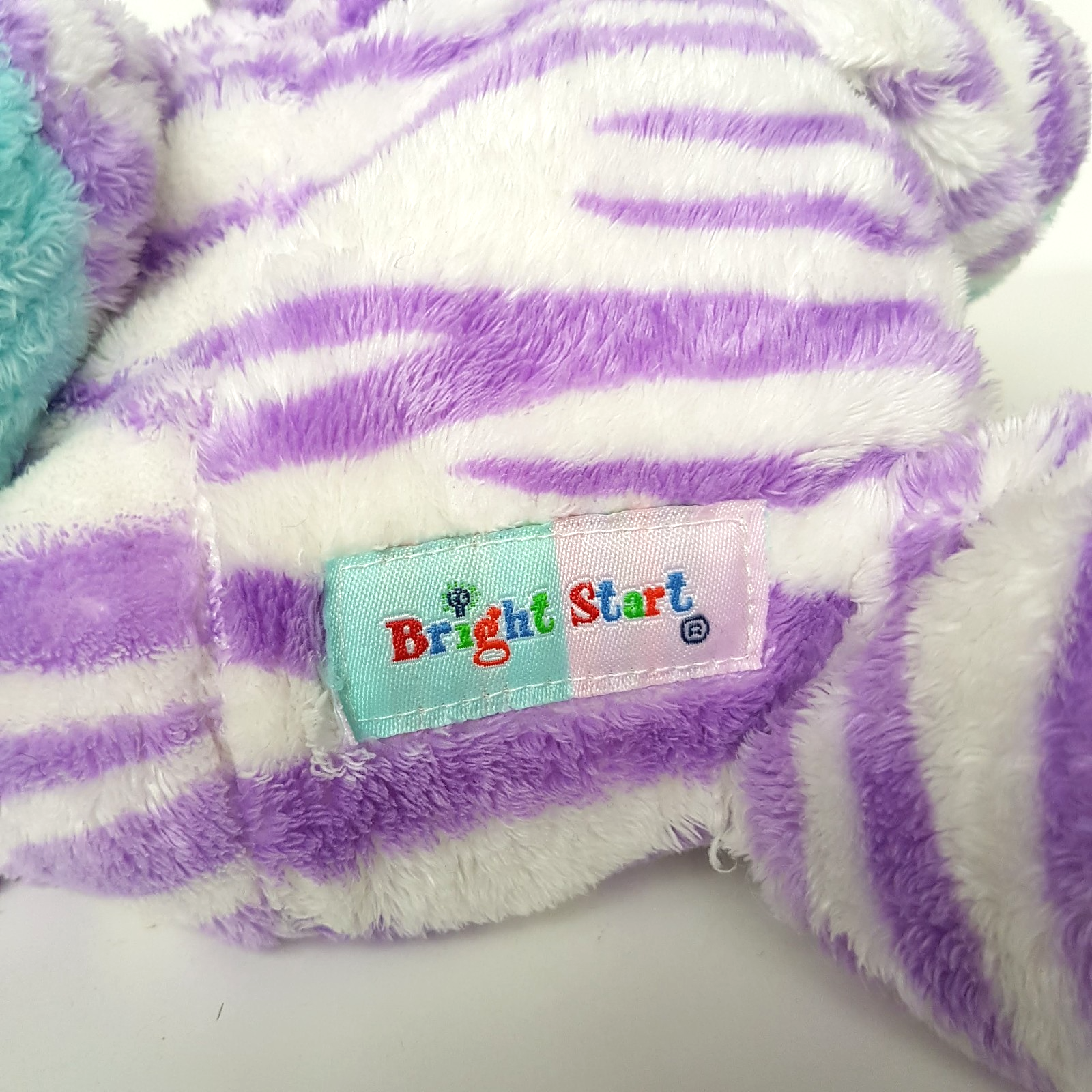 Bright Start CUTE ZEBRA Plush Lovey Comforter Soft Toy Stuffed Animal WA Jacobs7