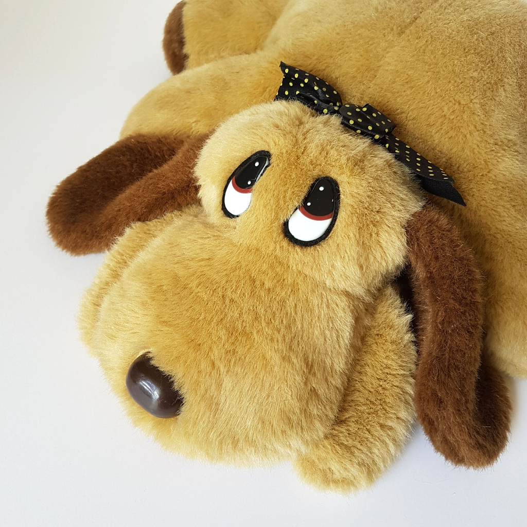 VTG Cuddle Wit DOG PYJAMA Bag Plush 48cm long Soft Toy Stuffed Animal Vintage1