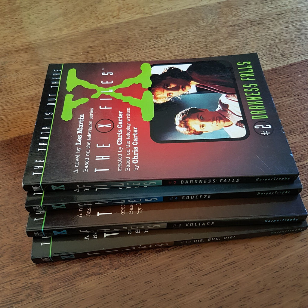 The X Files Book Bundle 2 4 8 & 10 Lot Paperback 1990s Vintage Sci Fi Books11