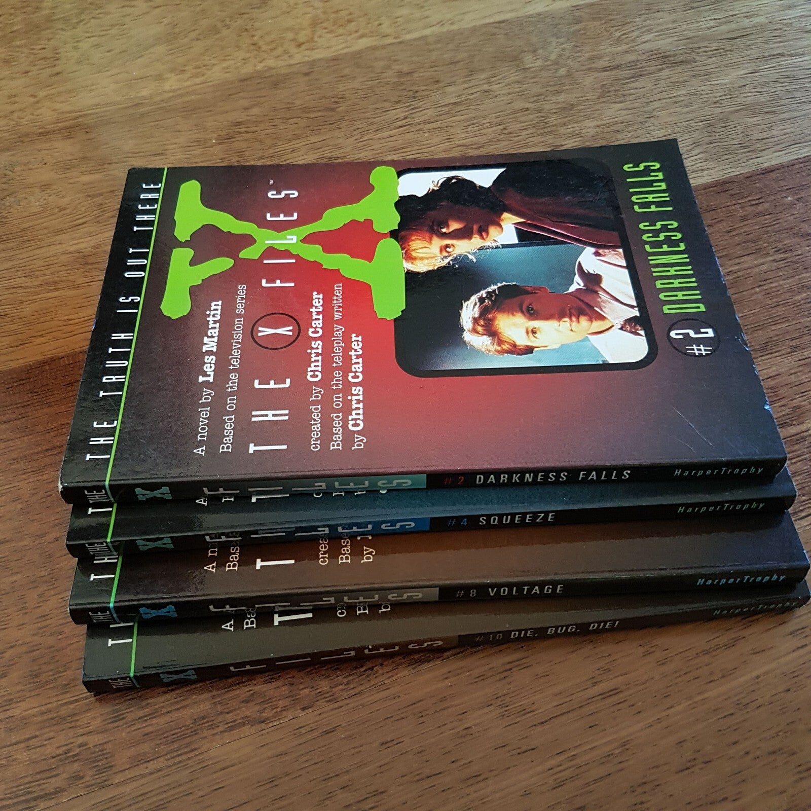 The X Files Book Bundle 2 4 8 & 10 Lot Paperback 1990s Vintage Sci Fi Books11