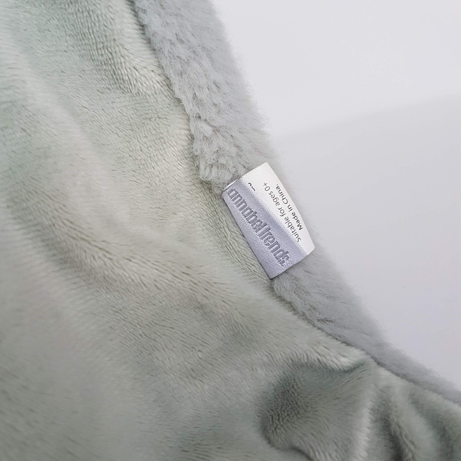 Annabel Trends GREY BUNNY LOVEY Rabbit Baby Comforter Security Blanket Soft Toy5