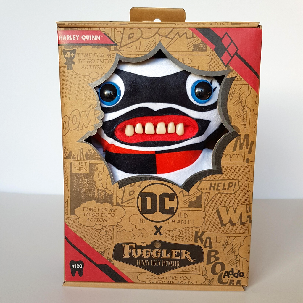 Fuggler DC HARLEY QUINN Funny Ugly Monsters Stuffed Comic Joker Soft Toy Teeth0
