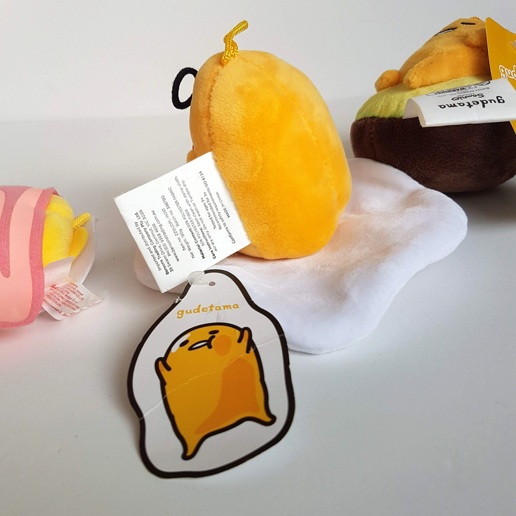 GUDETAMA EGG Plush Small Anime TV Character MEH Soft Toy Stuffed Animal Cute11