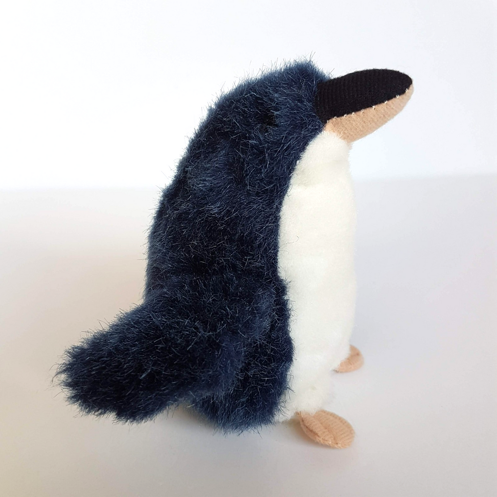 Harwil BLUE PENGUIN 13cm Bird Stuffed Animal Soft Toy Blue Cute Ocean Bird Toy2