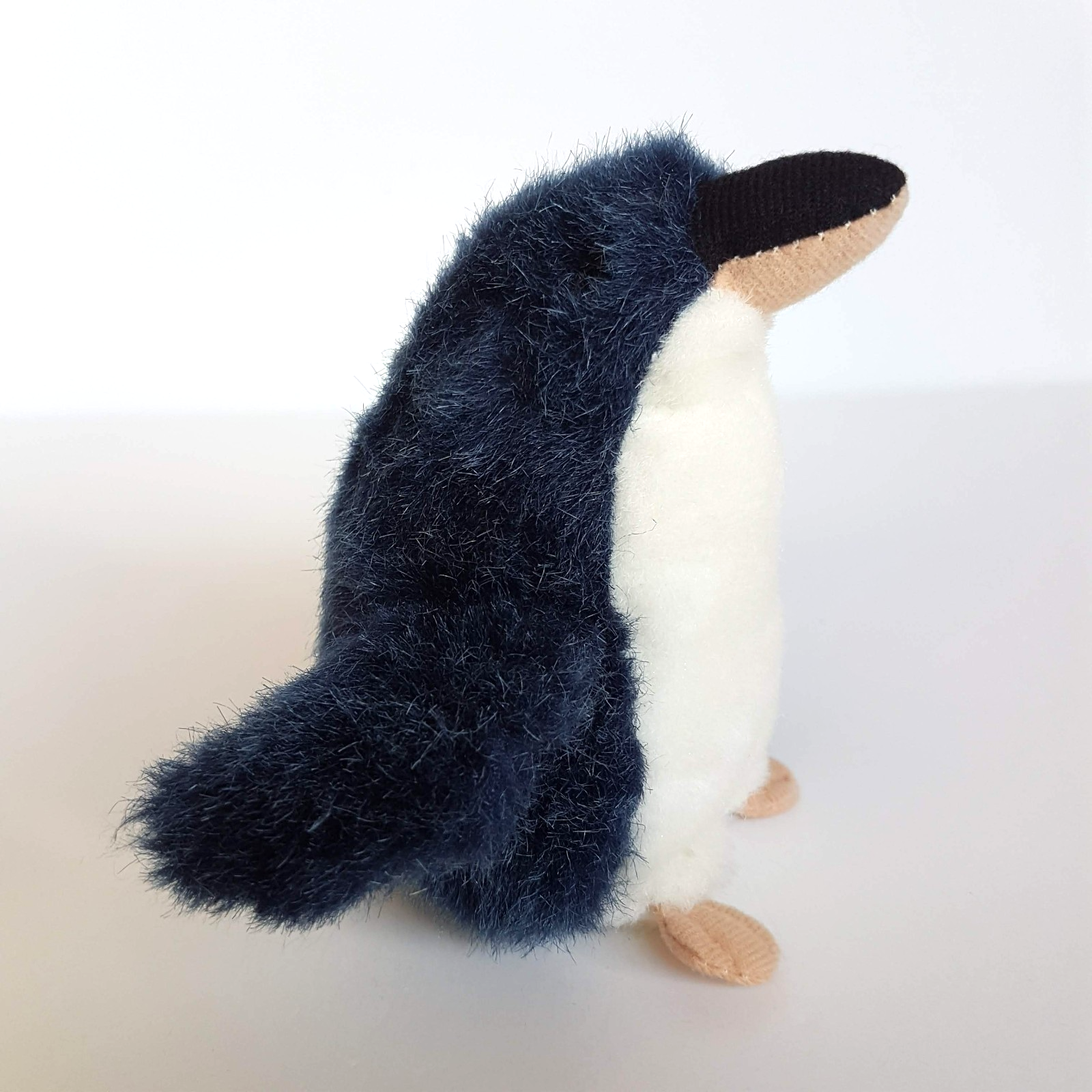 Harwil BLUE PENGUIN 13cm Bird Stuffed Animal Soft Toy Blue Cute Ocean Bird Toy2
