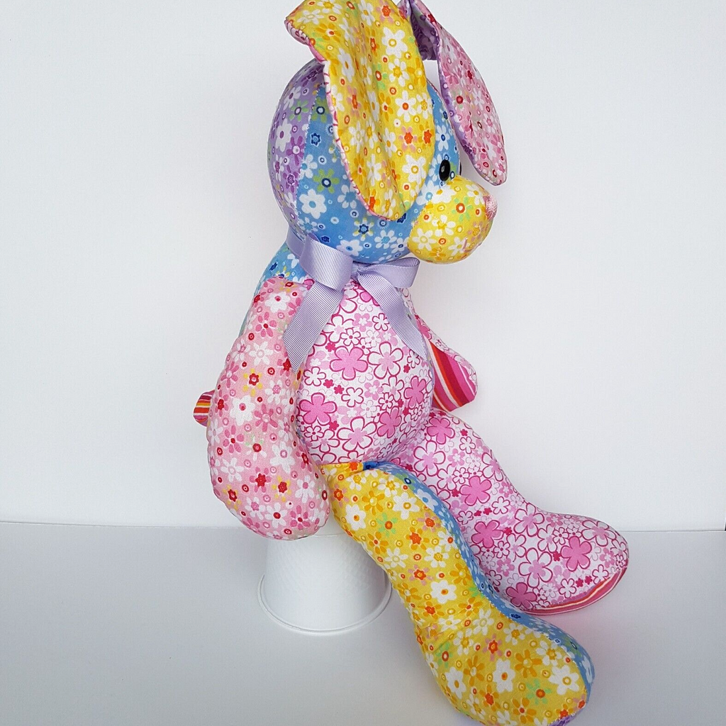 Gund FANCIFUL COLLECTION Bunny Rabbit 42cm Patchwork Plush Stuffed Animal Toy8
